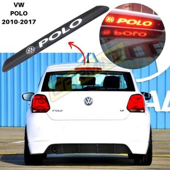 Vw Polo Karbon Arka Fren Stop Lambası Sticker 2010-2017