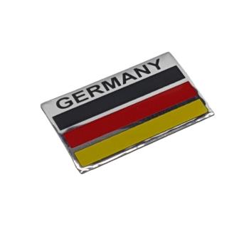 Almanya Alüminyum Sticker Etiket 1 Adet