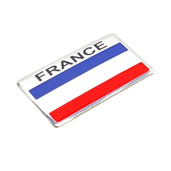 Fransa Alüminyum Sticker Etiket 1 Adet