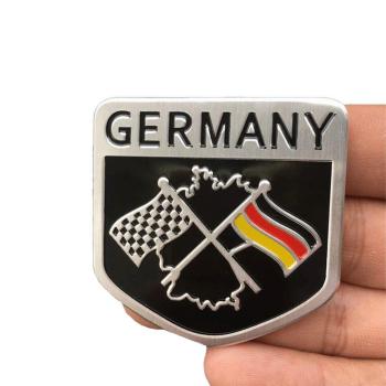 Germany Formula 1 Alüminyum Sticker Etiket