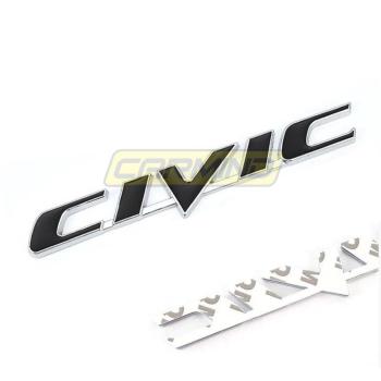 Honda Civic Metal Çamurluk ve Bagaj Arma Siyah
