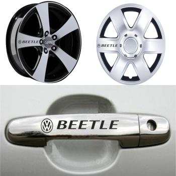 Volkswagen Beetle Kapı Kolu Jant Sticker (10 Adet)
