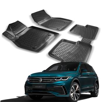 Volkswagen Tiguan 3D Havuzlu Paspas 2020 Sonrası