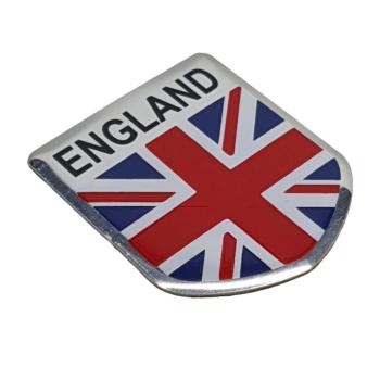 İngiltere Alüminyum Sticker Etiket 1 Adet