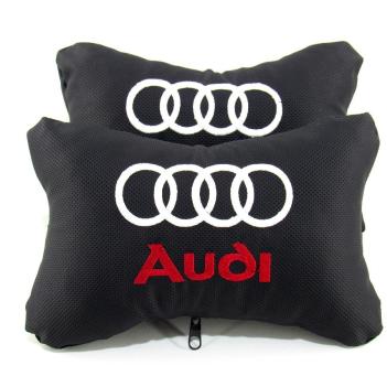 Audi Deri Boyun Yastığı 2 li
