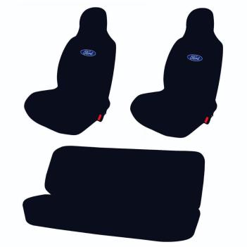 Ford Siyah Ön Arka Takım Penye Servis Kılıfı