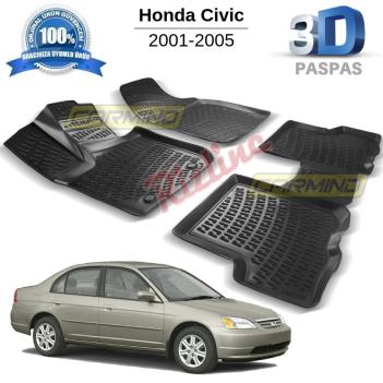 Honda Civic 3D Havuzlu Paspas 2001-2005