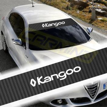Renault Kangoo Karbon Ön Cam Oto Sticker
