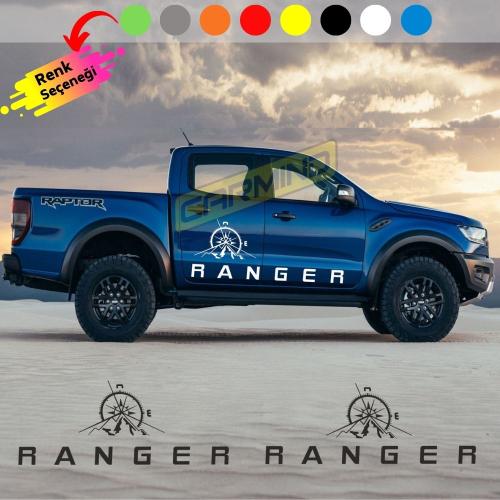 Ford Ranger Pusula Off Road Oto Sticker Set