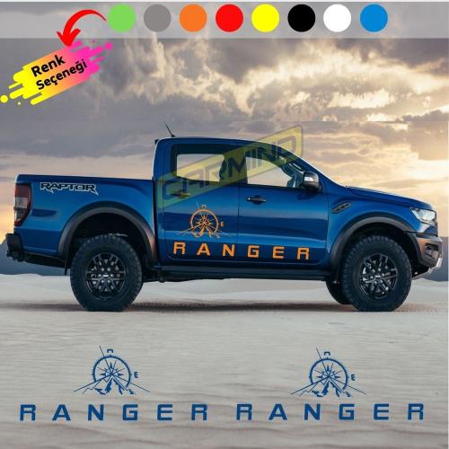 Ford Ranger Pusula Off Road Oto Sticker Set