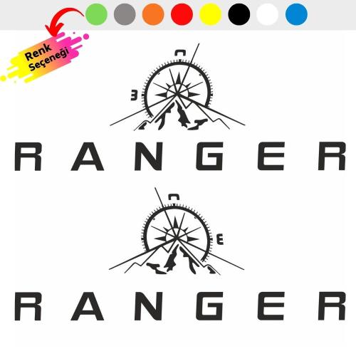 Ford Ranger Pusula Off Road Oto Sticker Set