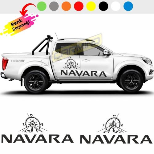 Nissan Navara Pusula Off Road Oto Sticker Set
