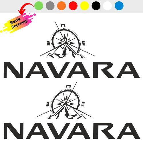 Nissan Navara Pusula Off Road Oto Sticker Set