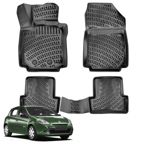 Renault Clio 3 HB 3D Havuzlu Paspas 2005-2012