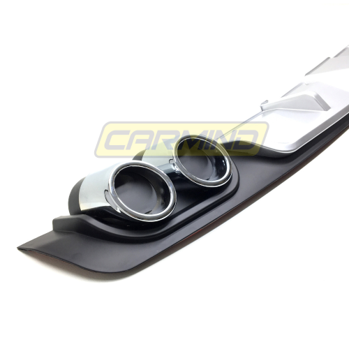 Renault Clio 4 Çift Egzoz Görünümlü Difüzör