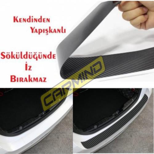 Skoda Roomster Bagaj ve Kapı Eşiği Karbon Sticker Set