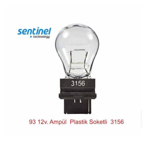 3156 Plastik Soketli Dipsiz Ampül 12V 27-7W