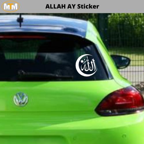 Allah Ay Oto Sticker