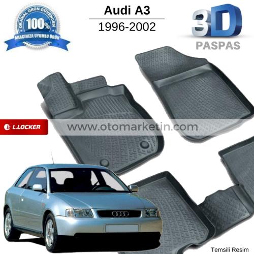 Audi A3 3D Havuzlu Paspas 1996-2002