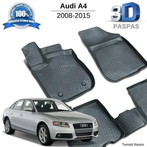 Audi A4 3D Havuzlu Paspas 2008-2015