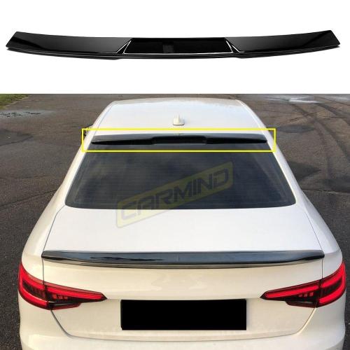 Audi A4 B9 Cam Üstü RS Spoiler Piano Black 2017-2019