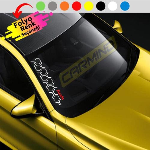 Audi Petek Ön Cam Sticker
