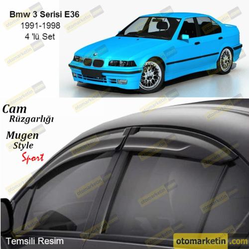 BMW E36 Mugen Cam Rüzgarlığı 1991-1998