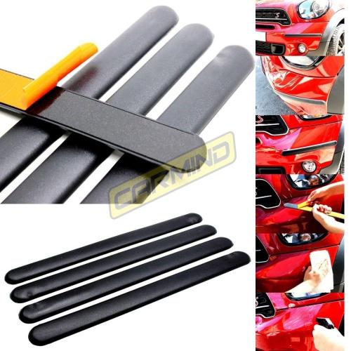 Carmind Ön Arka Tampon Koruyucu Siyah 4 Lü