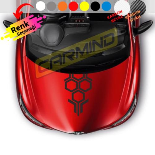 Carmind Petek Ön Kaput Sticker