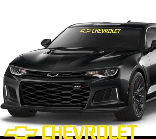 Chevrolet Ön Cam Oto Sticker