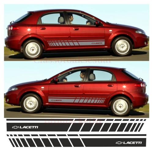 Chevrolet Lacetti Yan Şerit Oto Sticker