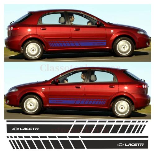 Chevrolet Lacetti Yan Şerit Oto Sticker