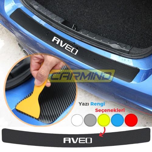 Chevrolet Aveo Bagaj ve Kapı Eşiği Karbon Sticker Set