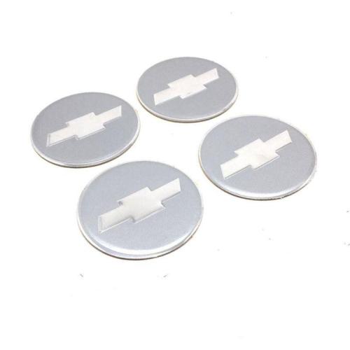 Chevrolet Alüminyum Jant Göbeği Yapıştırma Gri 60mm (4 Adet)
