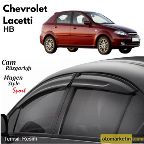 Chevrolet Lacetti HB Mugen Cam Rüzgarlığı