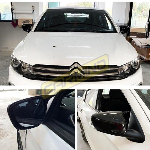 Citroen C-Elysee Batman Ayna Kapağı Piano Black