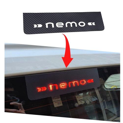 Citroen Nemo Karbon Arka Fren Stop Lambası Sticker