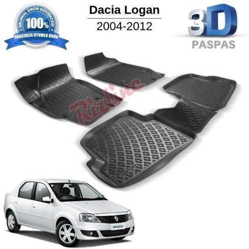 Dacia Logan 3D Havuzlu Paspas 2004-2012