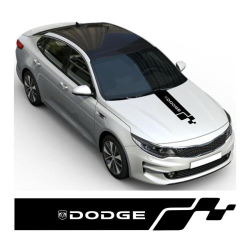 Dodge Ön Kaput Oto Sticker 60cm