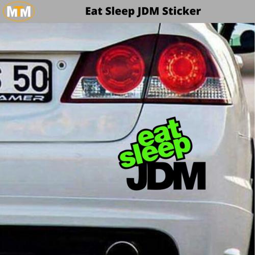 Eat Sleep Jdm Oto Sticker