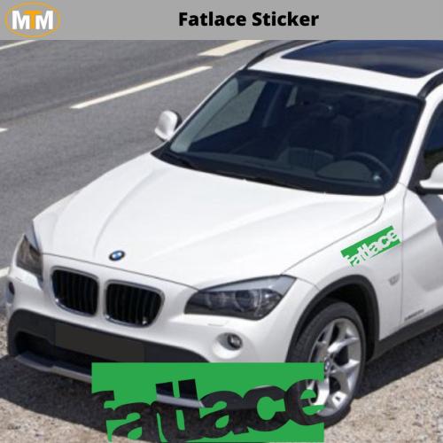 Fatlace Oto Sticker