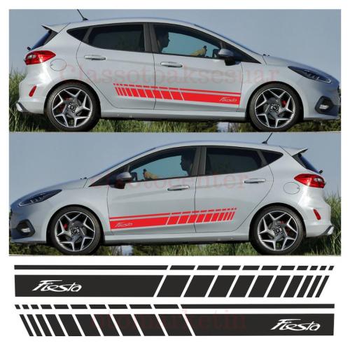 Ford Fiesta Yan Şerit Oto Sticker