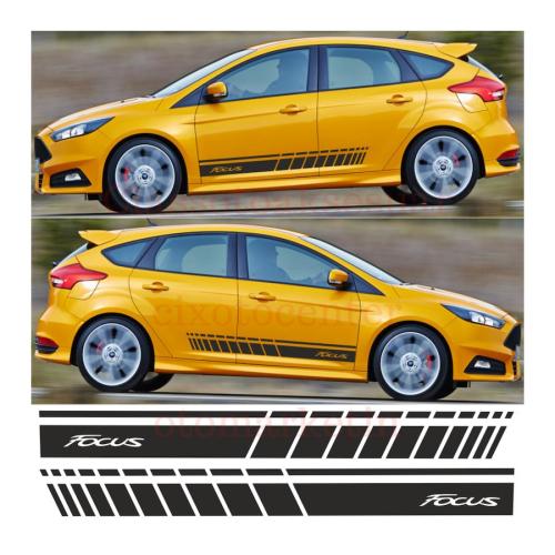 Ford Focus Yan Şerit Oto Sticker