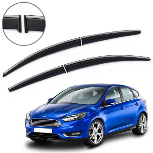 Ford Focus 4 HB Sedan Krom Çıtalı Cam Rüzgarlığı