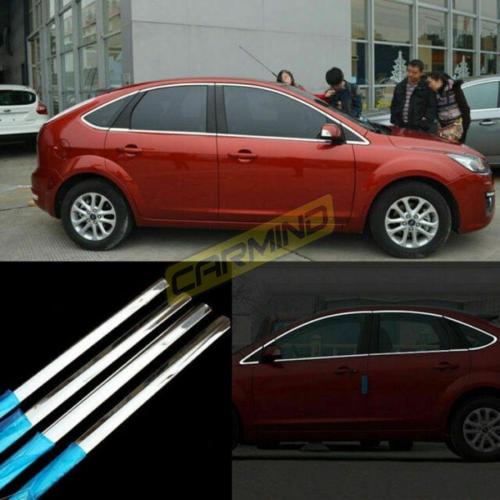 Ford Focus 2 HB Krom Cam Çerçevesi Set 2005-2011 (16 Parça)