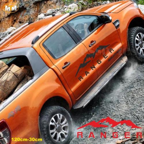 Ford Ranger Dağ Off Road Oto Sticker 1 Adet