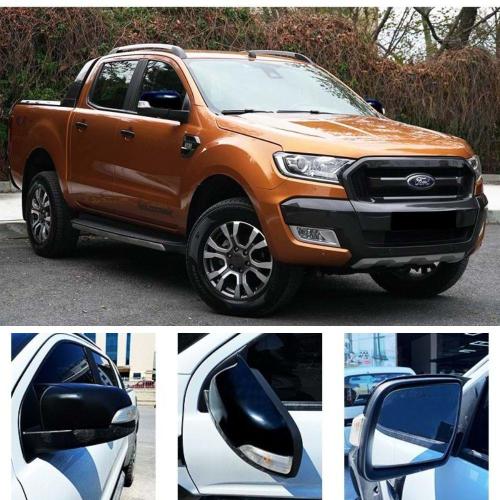 Ford Ranger Batman Yarasa Ayna Kapağı Piano Black 2015-