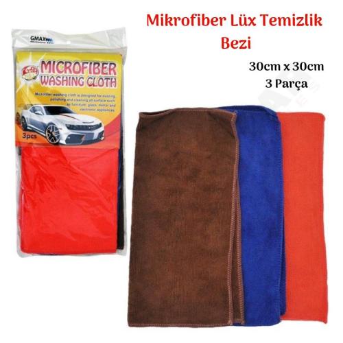 Gmax Mikrofiber Kurulama Bezi 3 lü