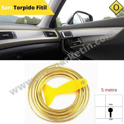 Carmind Gold Torpido Şerit Fitil 5mt