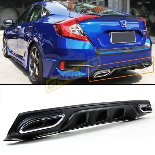 Honda Civic FC5 Uyumlu Standart Difüzör Piano Black 2016-2020